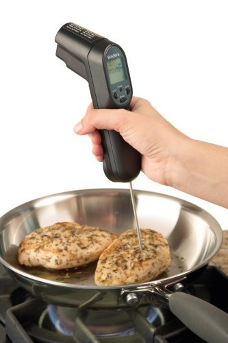 Laser Probe Combo Surface and Internal Digital Thermometer