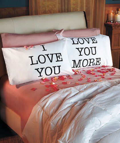 Love You Love You More Pillowcases