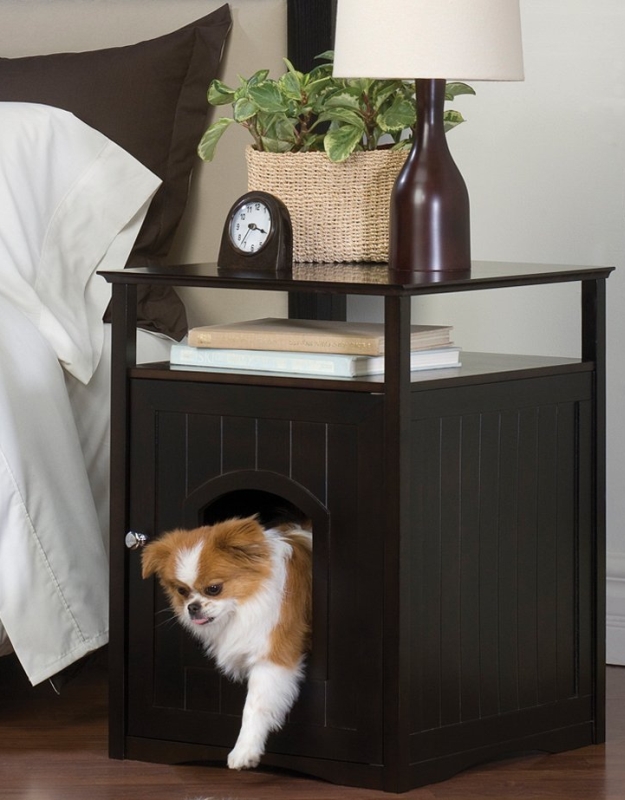 Night Stand Pet House in Espresso