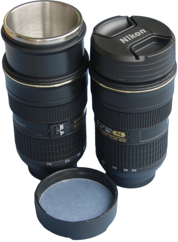 Nikkor 24 to 70mm Tumbler Nikon coffee lens mug