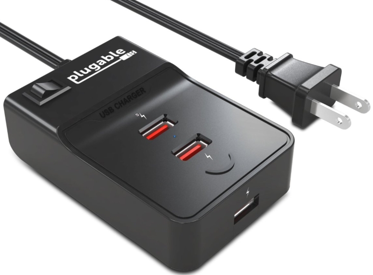 Plugable USB 3-port Charging Station