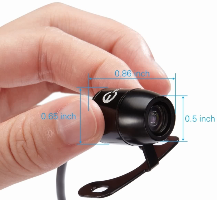 Smallest HD Color CCD Waterproof Vehicle Car Rear View Backup Camera