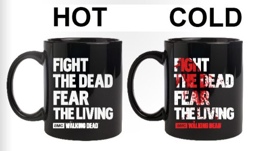 Walking Dead Fight the Dead Fear the Living Disappearing Mug