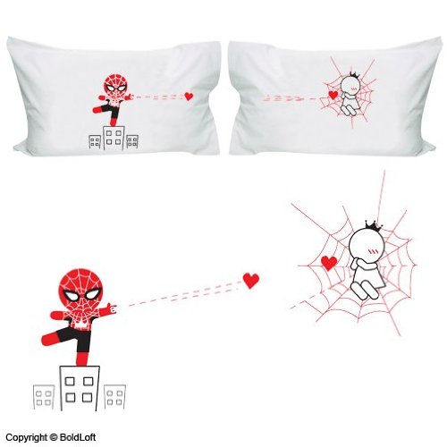 Captured by Your Love Couple Pillowcases