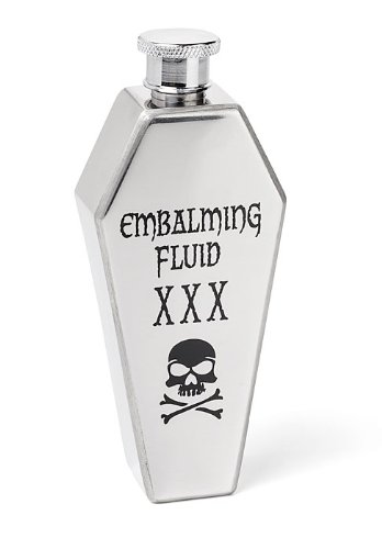 Coffin Embalming Fluid Flask