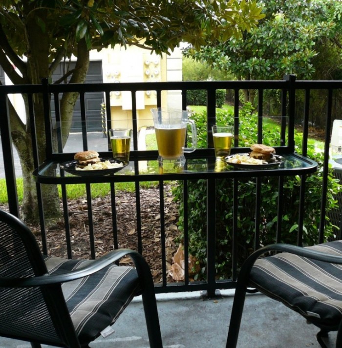 Folding Balcony Table Balcony Bar