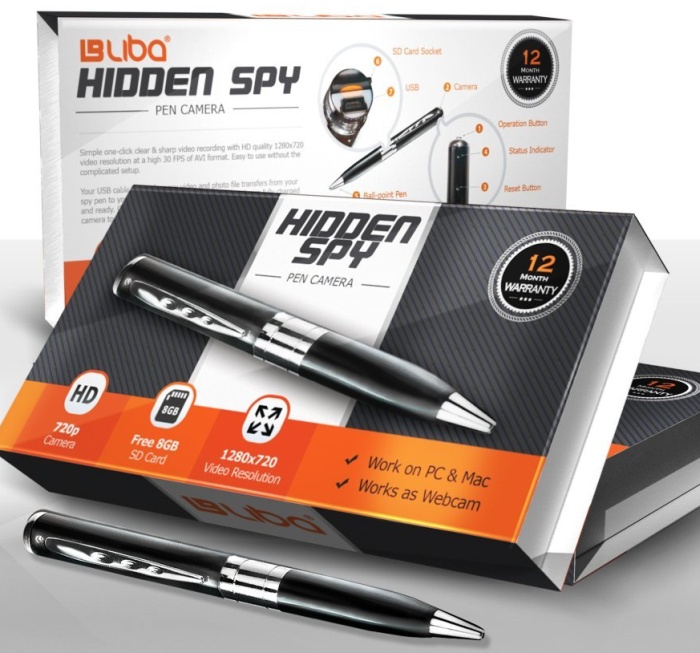 Hidden Spy Pen HD Camera