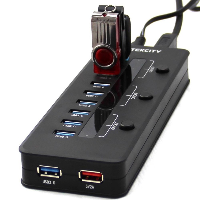 High Speed 10 Port USB 3.0 HUB