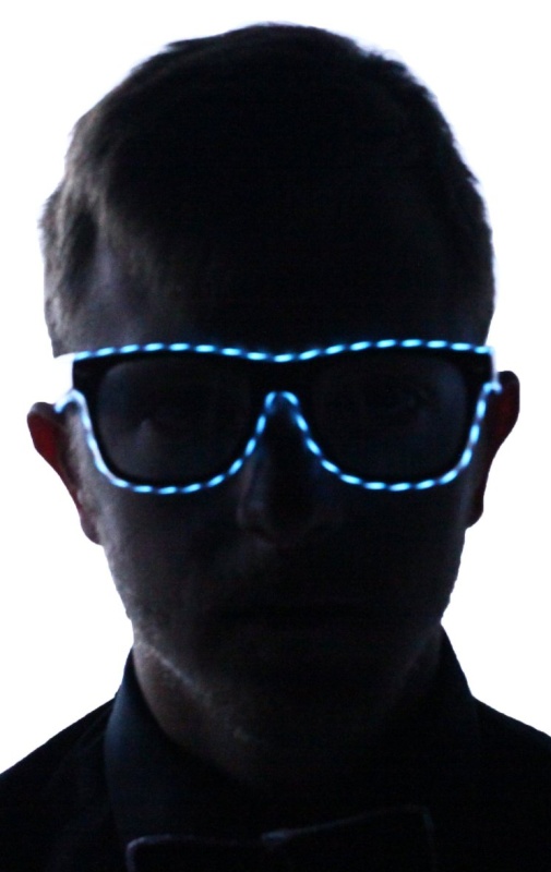 Light Up Motion EL Wire Sunglasses