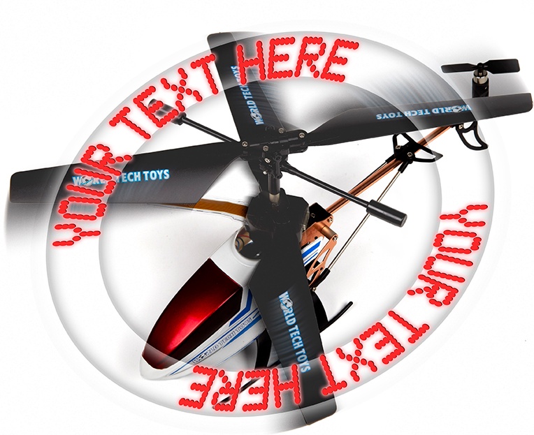 Message Writing RC Copter