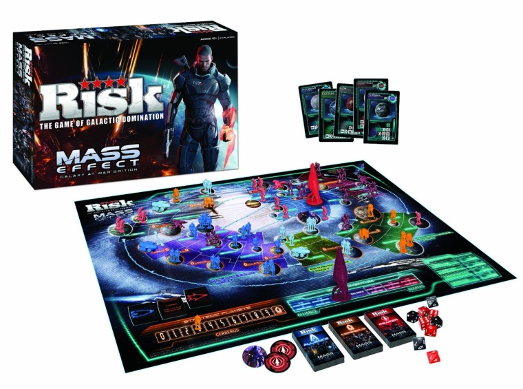 Risk Mass Effect Galaxy at War Board Game