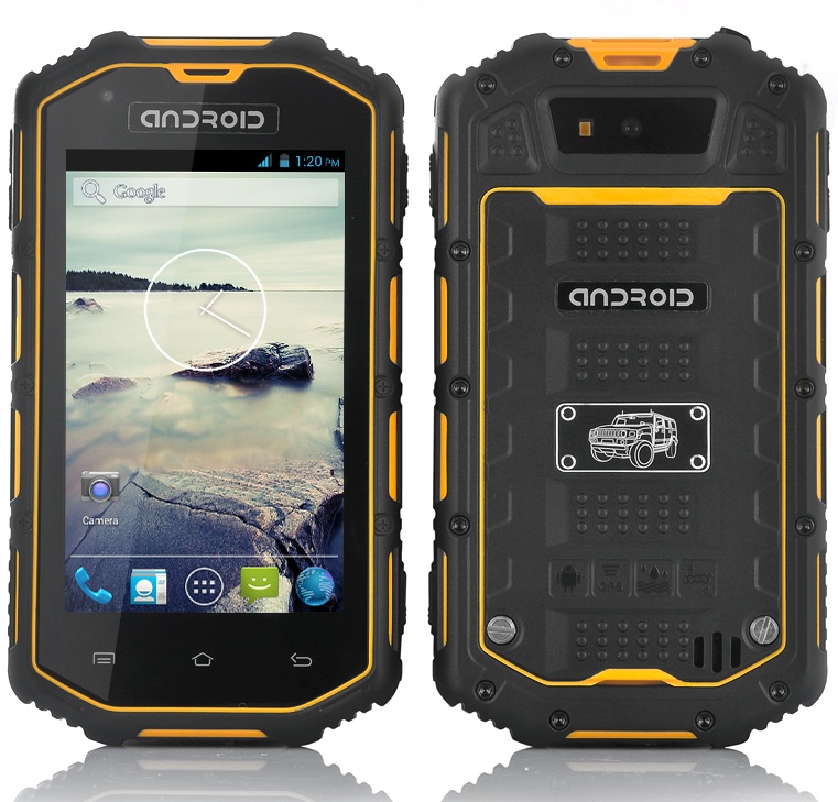 Rugged Android Dual Core Phone - Waterproof, Shockproof, Dust Proof
