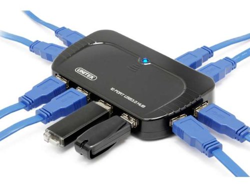 10 ports USB 3.0 Portable SuperSpeed Hub