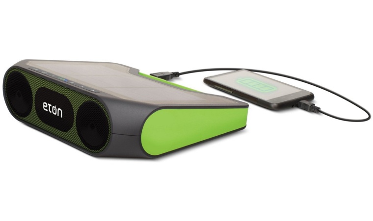 Eton Rugged Rukus Xtreme All-Terrain Portable Solar Wireless Sound System