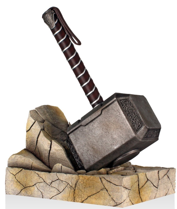 Gentle Giant Thor Hammer Bookend
