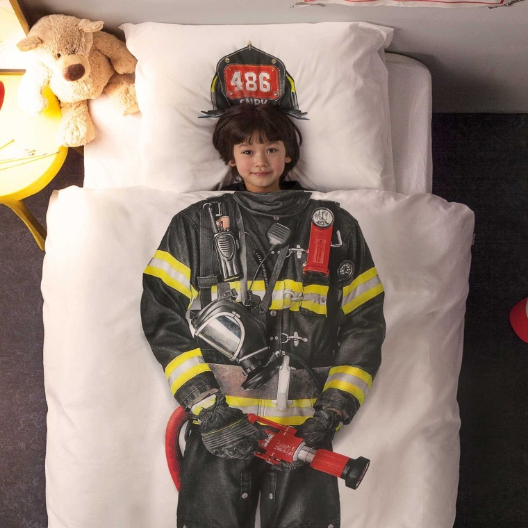 Snurk Firefighter Duvet Cover