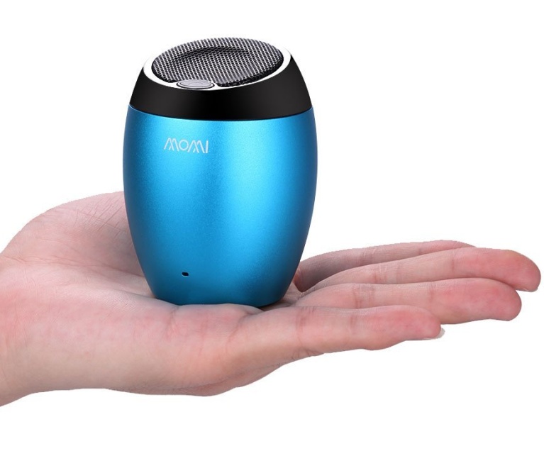 Ultra Portable Metallic Mini Wireless Bluetooth Speaker