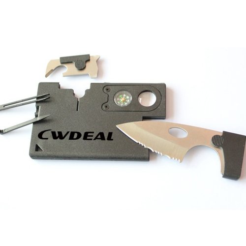 9-in-1 Outdoor Sports Card Knife Shape Camping Pocket