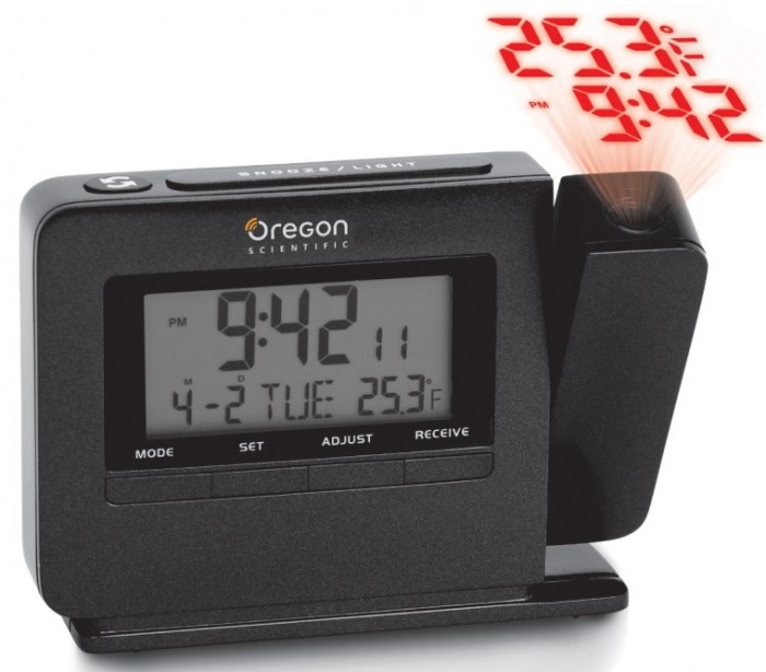Atomic Projection Clock with Indoor Temperature