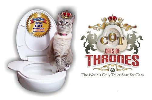 Cats of Thrones Toilet Seat For Cats