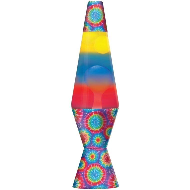 Color Max Fireworks Print Lava Lamp