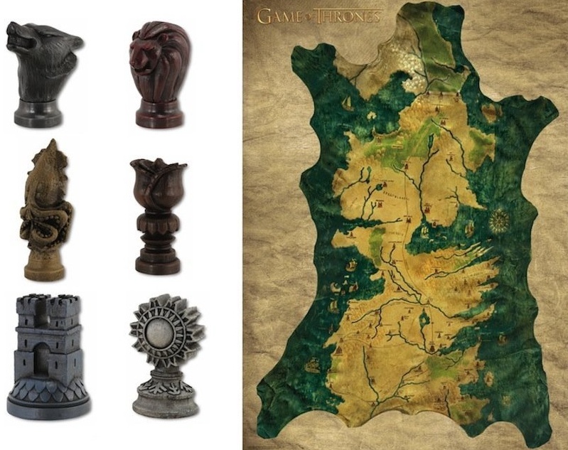 Dark Horse Deluxe Game of Thrones Map and Marker Set