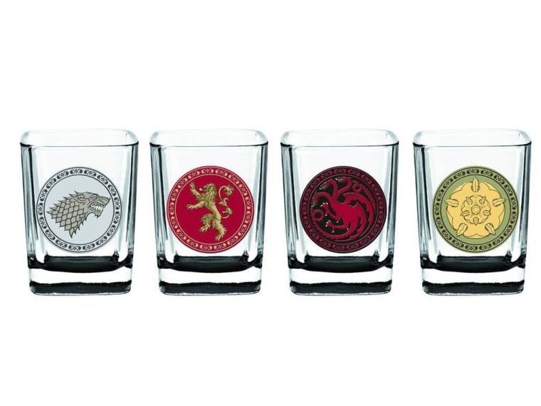 Game of Thrones House Sigil Shot Glass Set