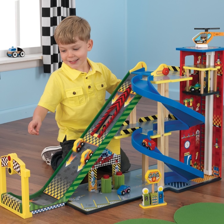 Kids Children Ramp Racing Set