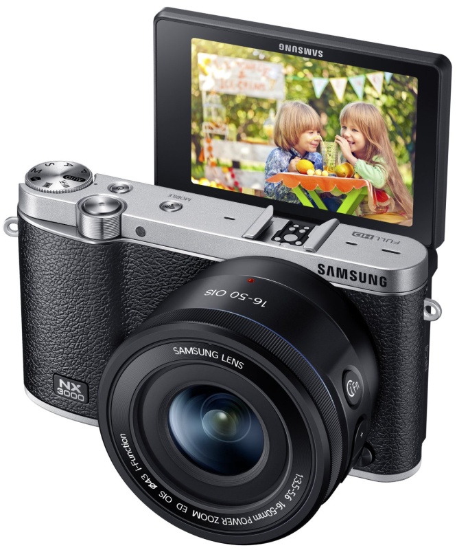 Samsung NX3000 Wireless Smart 20.3MP Compact System Camera