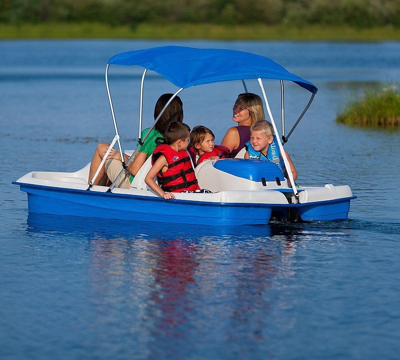 Sun Dolphin Water Wheeler Electric Asl Stainless Pedal Boat