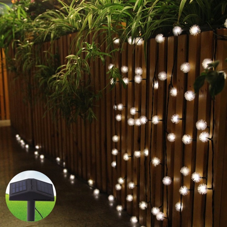 Tech Solar Powered Led String Lights