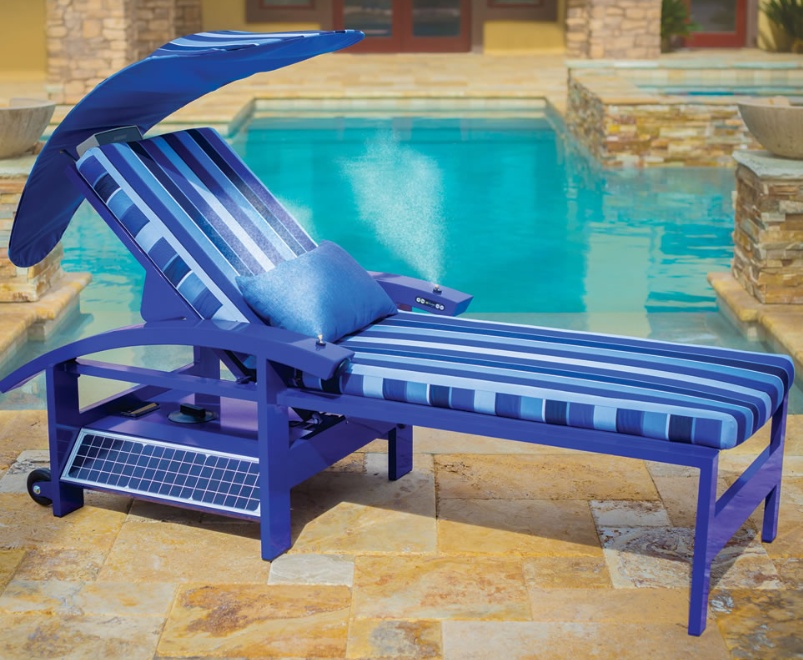 The Solar Powered Entertainment Lounger