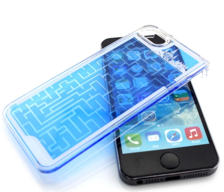 3D Fun Plastic Small Bead Maze Hard Case for Apple iPhone 5 5s