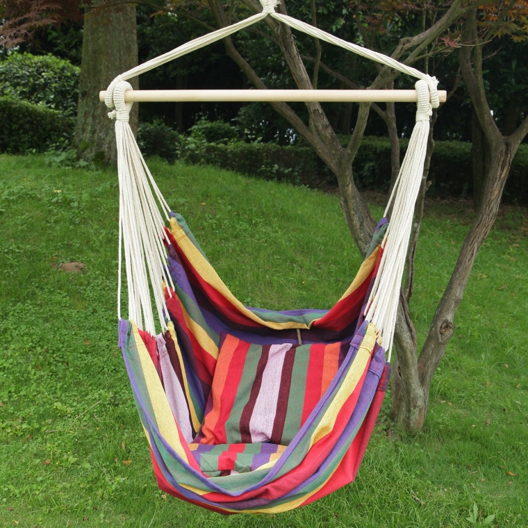 Hammock Chair with Two Pillors