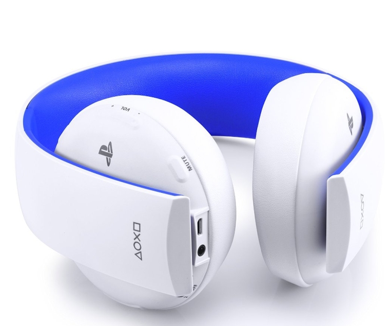 Limited Edition Gold Wireless Headset - White