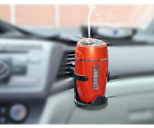 Mini Vehicle-mounted Car Humidifier Red Color