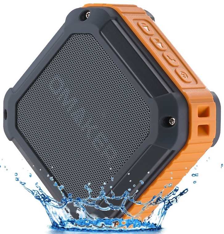 Outdoor Sport Rugged Square Design SplashProof&Shockproof Portable Bluetooth Speaker