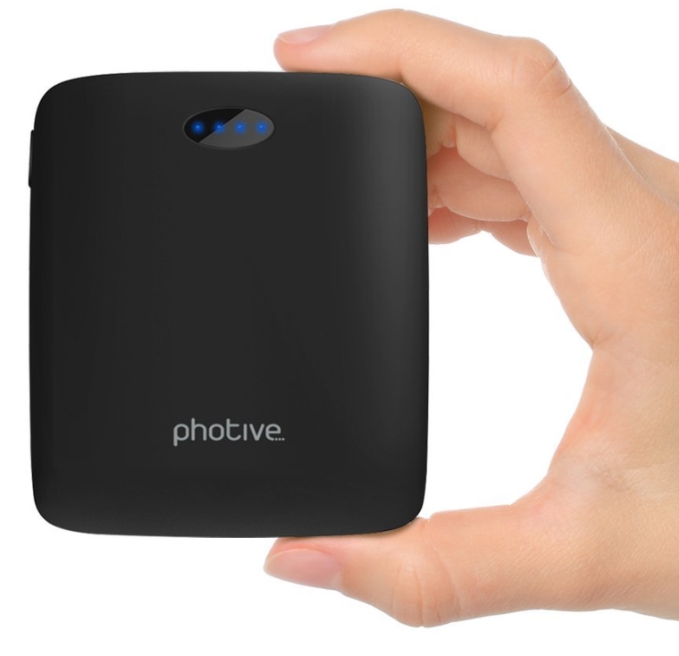 Photive 12000mAh Dual USB Portable Battery Charger