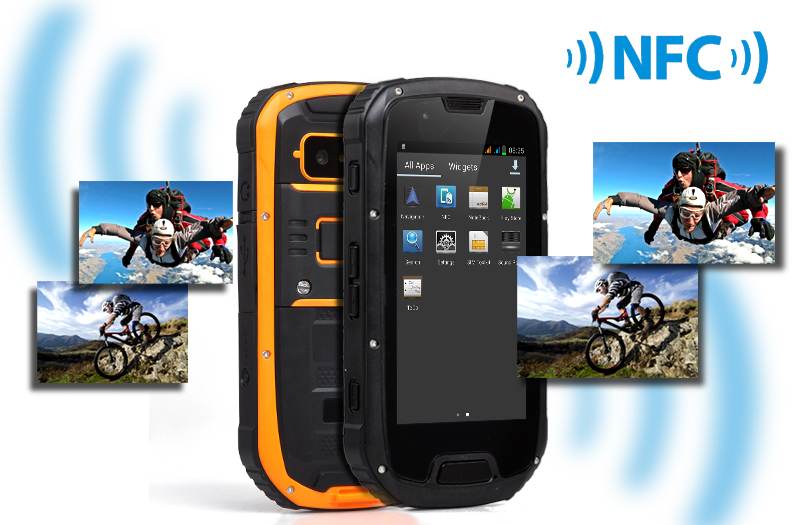 Rugged 4.3 Inch Quad Core Smartphone