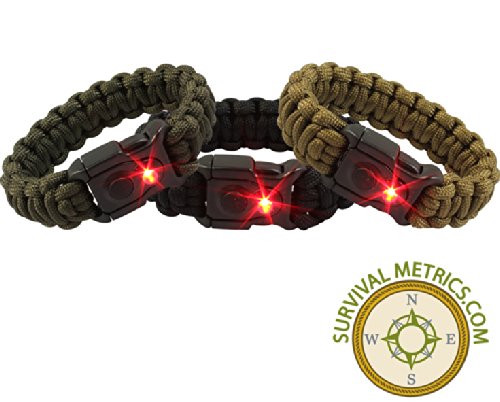 Survival Bracelet with LED Light