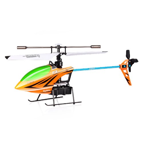 Syma F3 4CH 2.4G RC Remote Control Helicopter Gyro LCD Display Orange