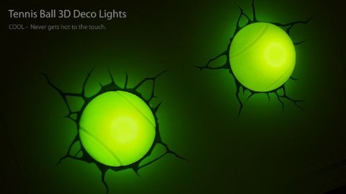 3D Deco Light Tennis Ball