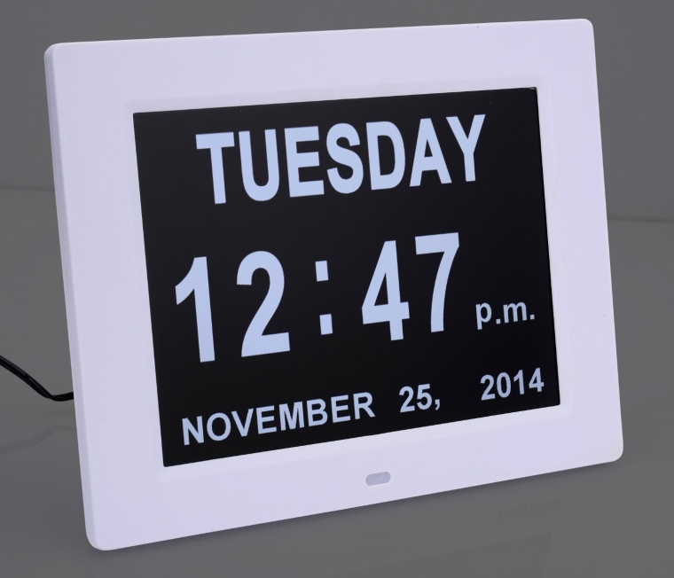 Dementia Digital Calendar Day Clock