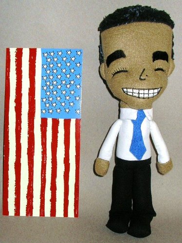 President Barack Obama Designer Plush Figure