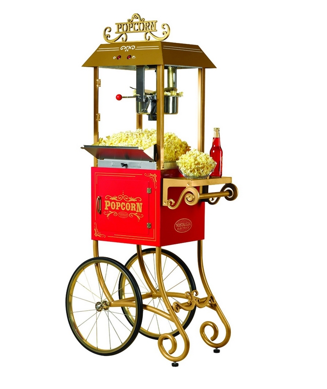Antique Popcorn Cart
