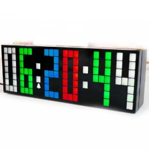 Digital Large Big Number Jumbo LED snooze wall desk Alarm clock