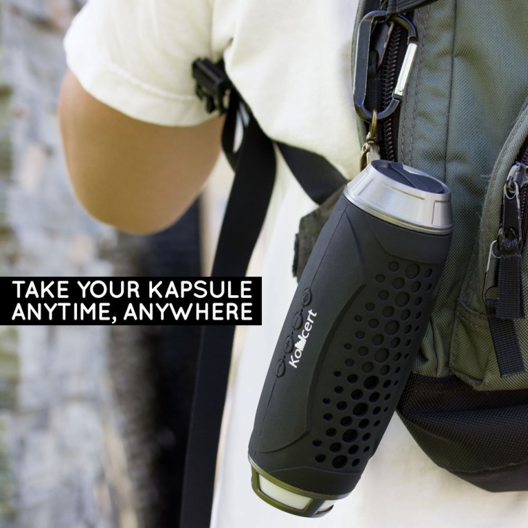 Kapsule ALL In One Portable NFC Bluetooth Wireless Speaker