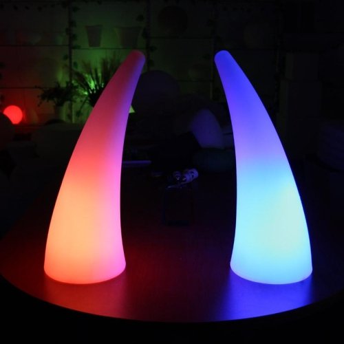 LED oxhorn table lamp