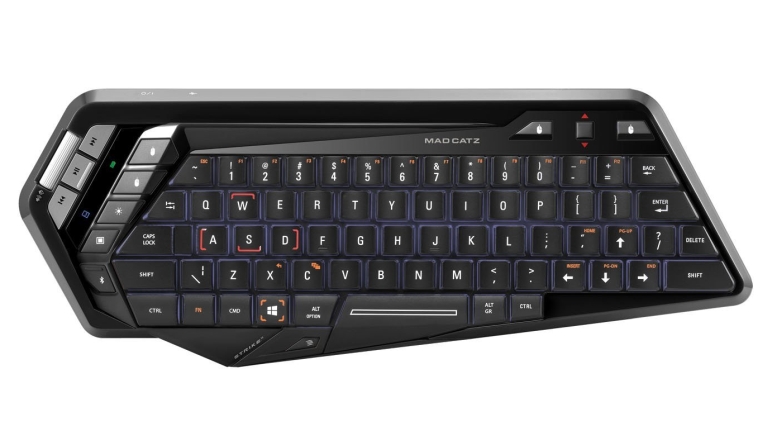 Mad Catz S.T.R.I.K.E.M Wireless Keyboard for Android, Windows and iOS Smart Devices