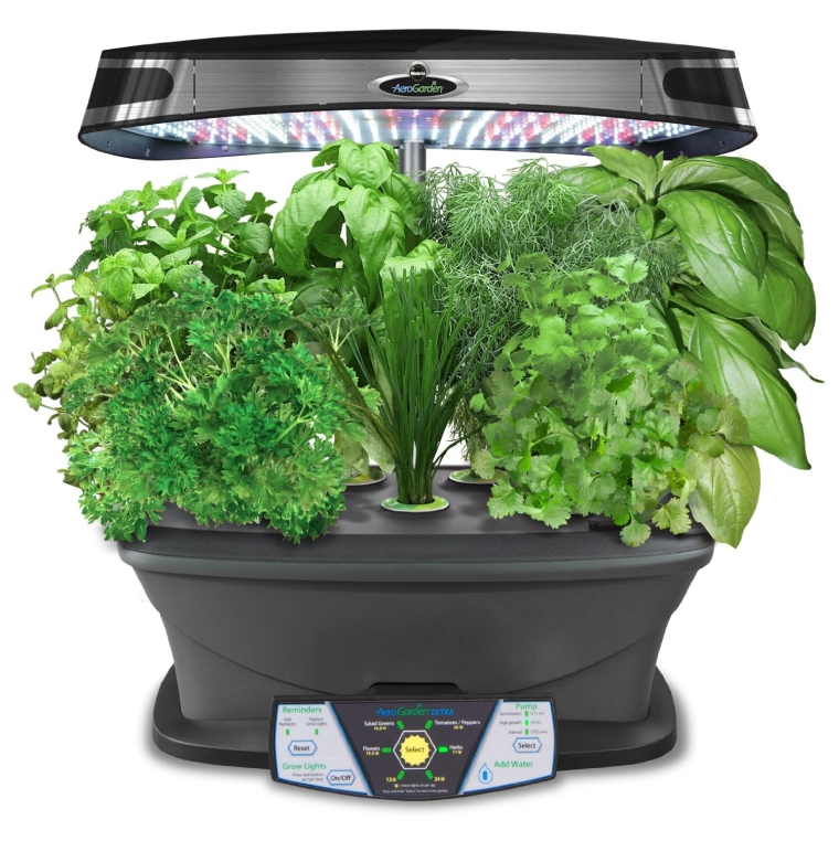 Miracle-Gro AeroGarden Extra LED Indoor Garden with Gourmet Herb Seed Pod Kit